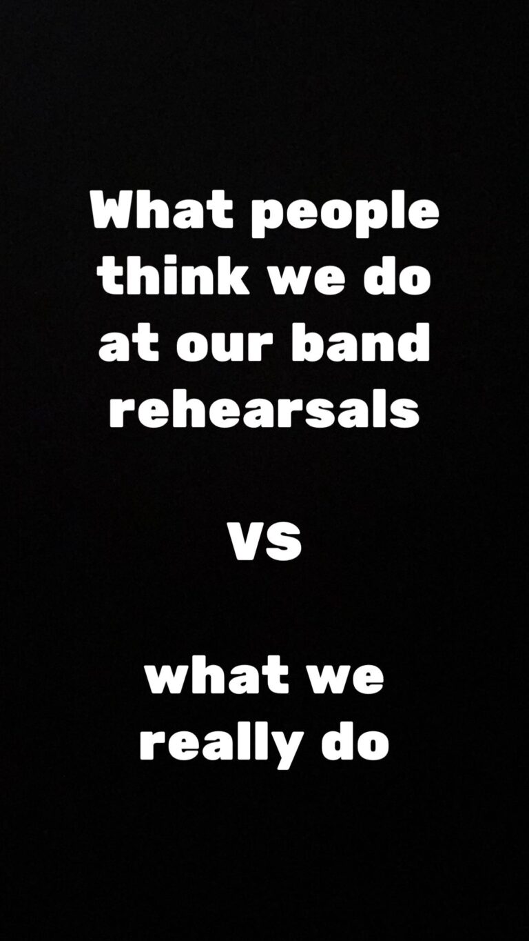 Instagram post from ginstories_theband. This post is in position 6.
